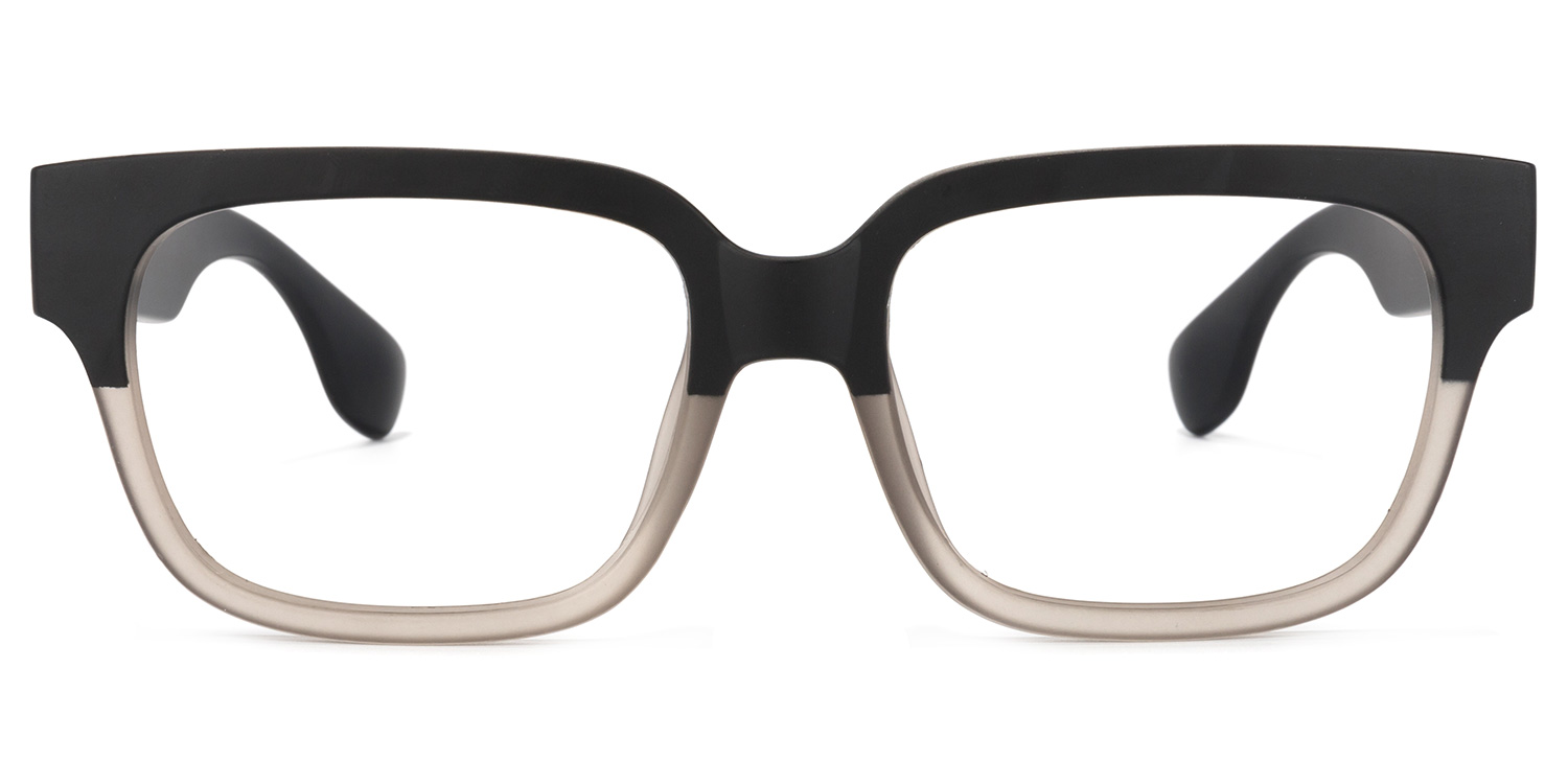 Distinct Gent-Geek Gray eyeglass frame