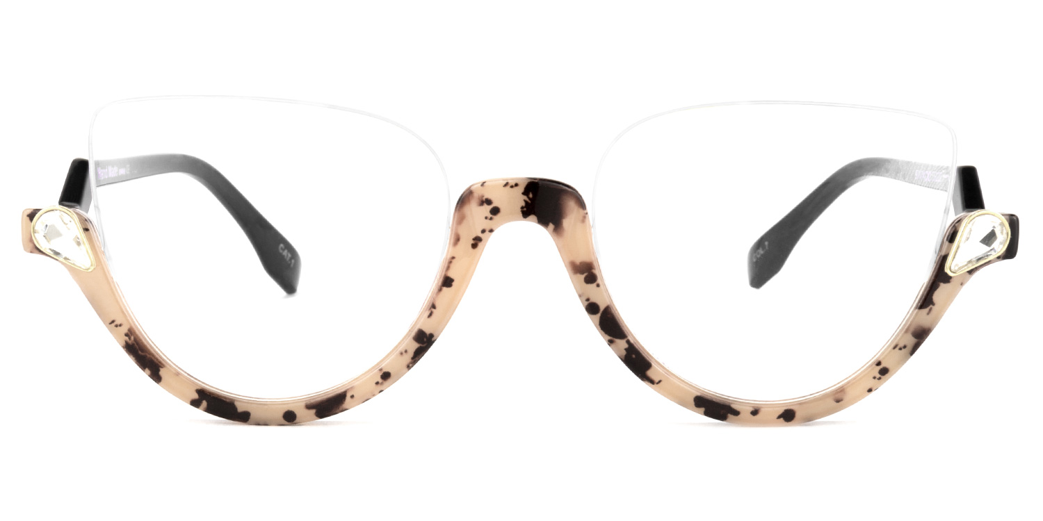 Tortoise Oval Madam Tortoise eyeglass frame