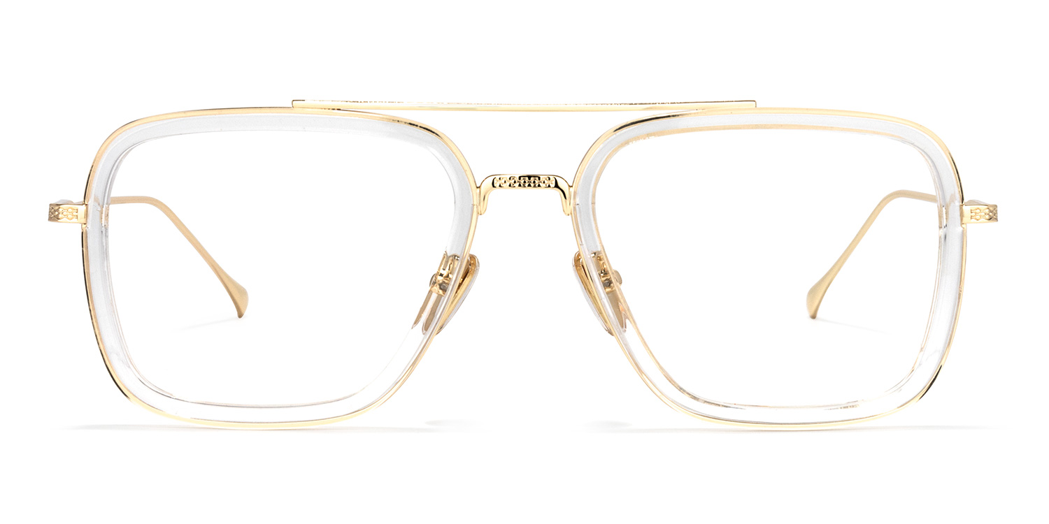 Kingpin Luxury White eyeglass frame