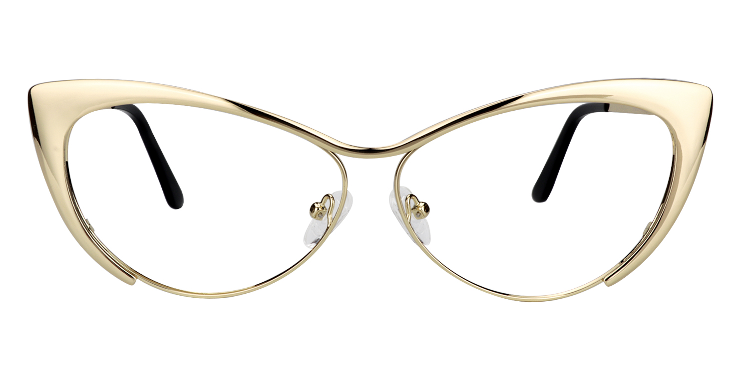 Madam First Lady Luxury GOLD eyewear frame